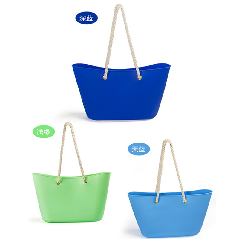 硅膠手提包，硅膠沙灘包廠家定制